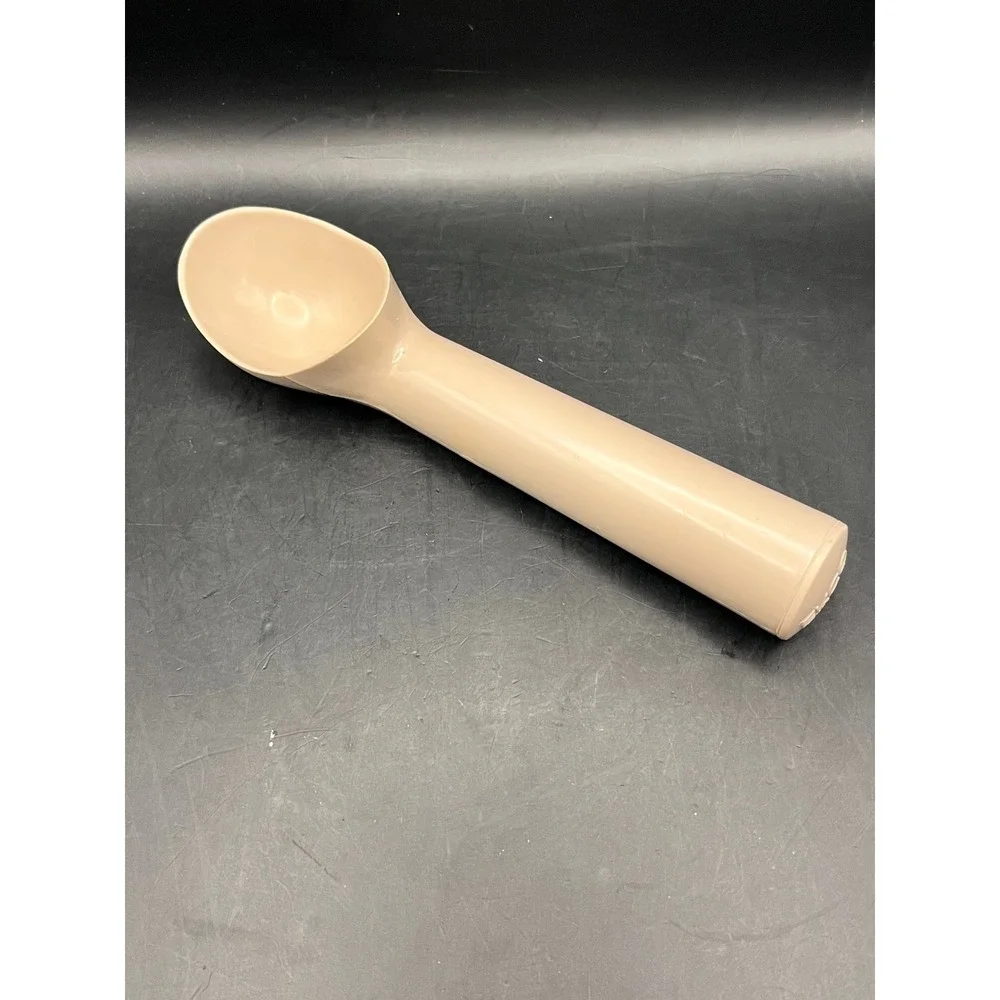 Vintage EKCO Beige Plastic Ice Cream Scoop‎ Taiwan Tan Beige 7